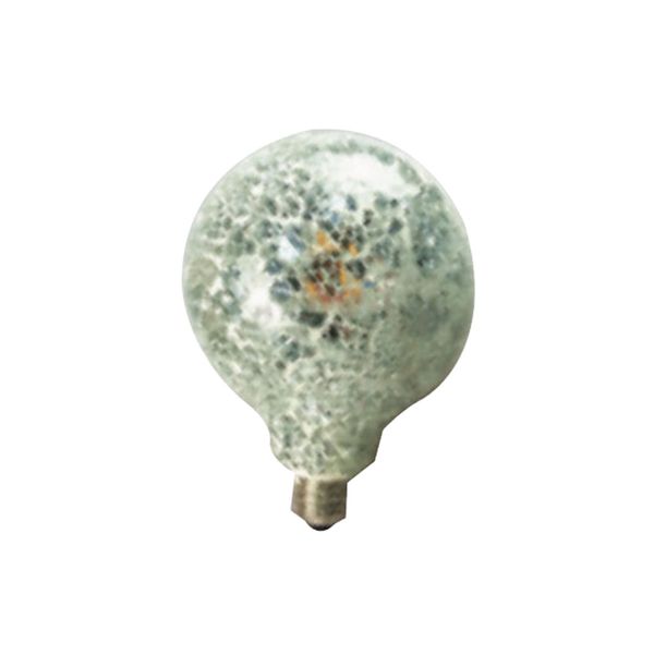 ACDC - 6W Warm White Shattered Glass LED Lamp E27 G130