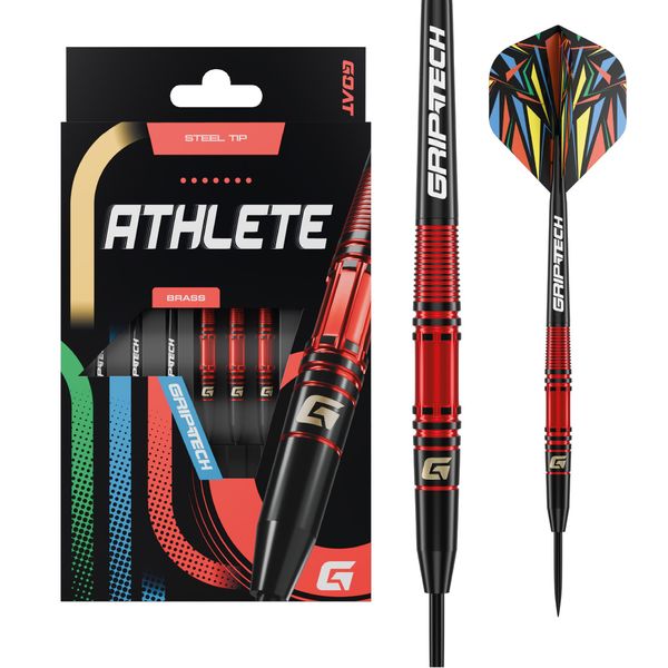 GOAT Athlete Red Brass Darts Set - 11 Gr