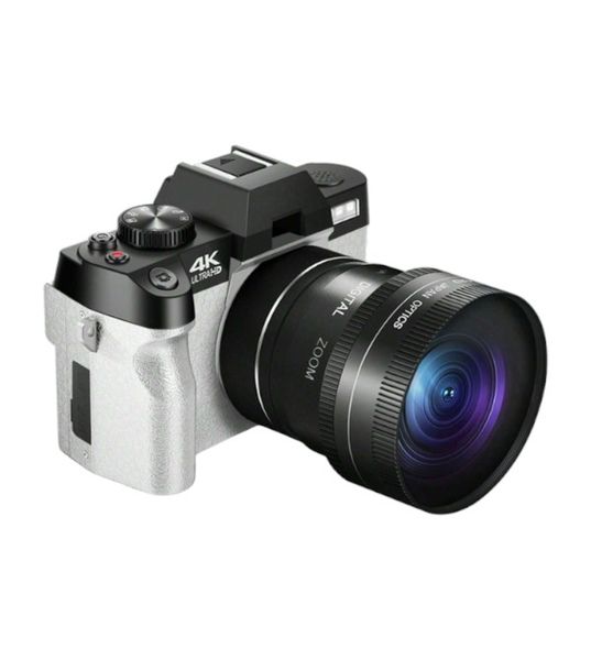 4K Ultra HD Digital Camera With Creative Shooting Modes - White