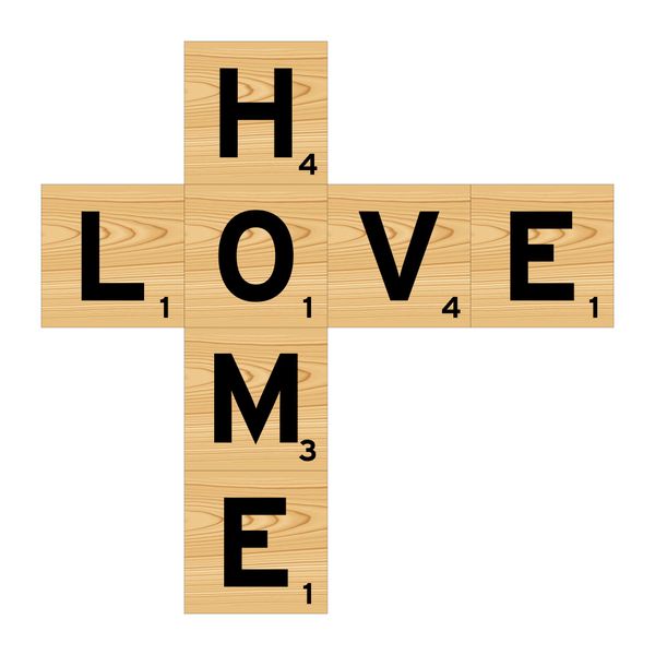 Scrabble - Home, Love