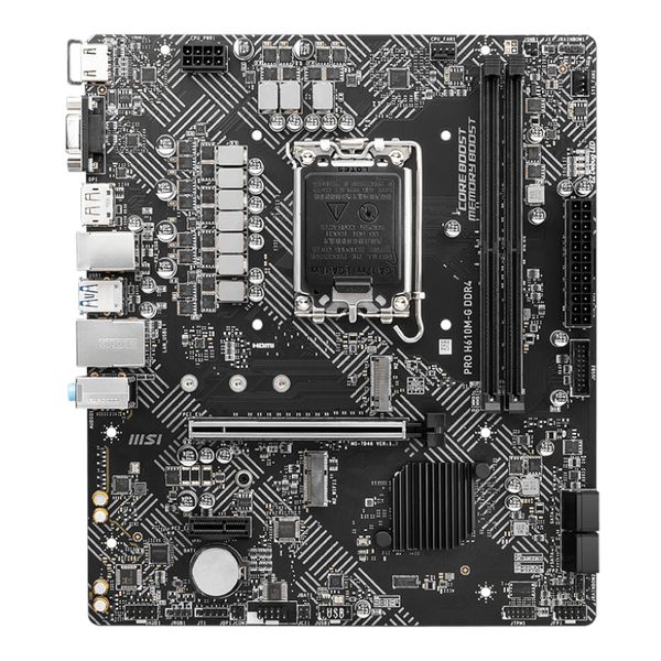 MSI PRO H610M-G DDR4 Intel 1700 Micro-ATX Motherboard