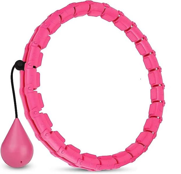 Knots Weighted Hoola Fitness Hoop Smart Hula Thin Waist Weight Loss