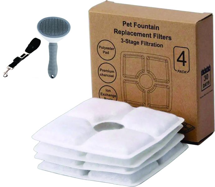 Pet Fountain Filters Carbon Replacement Filter For Cat And Dog Drinking
