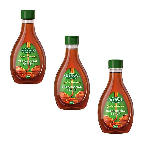 Illovo Syrup Traditional 3 x 500g