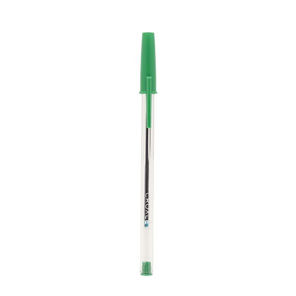 CROXLEY Create Ballpoint Pen Green Ink 50s