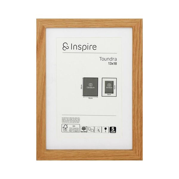 Frame Toundra Oak 13x18cm Inspire