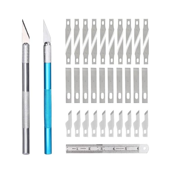 43 Piece/Set Carving Knife Tool Carving Precision Ruler Knife Non-Slip Cutter