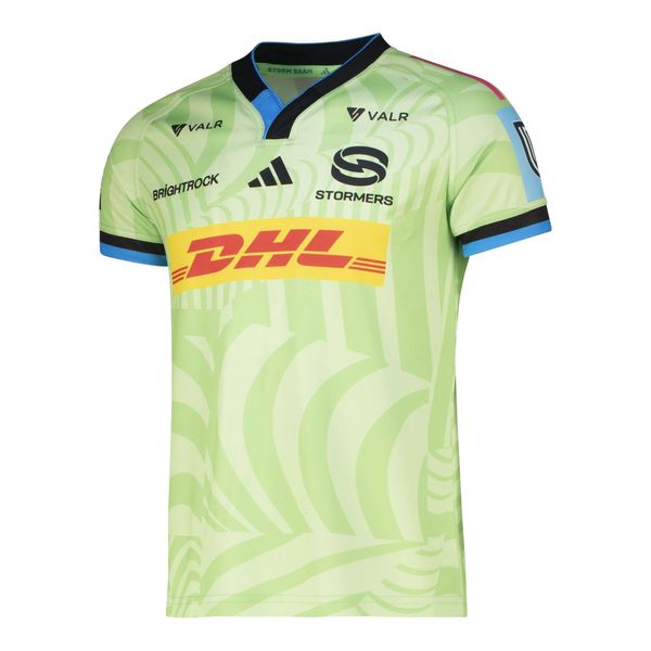 adidas Men's Stormers 25/26 Away Rugby Jersey - Lime Burst