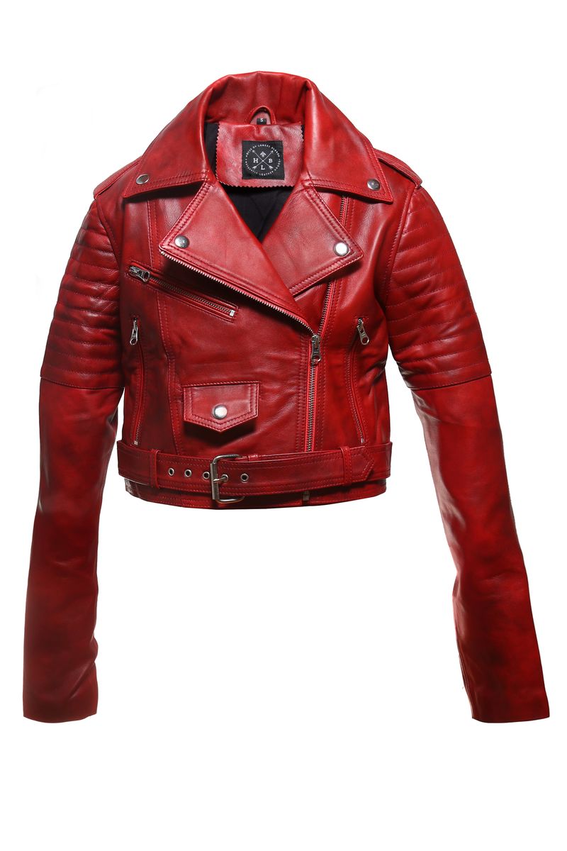 House of LB - Women`s Sade Genuine Leather Jacket | Shop Today. Get it ...