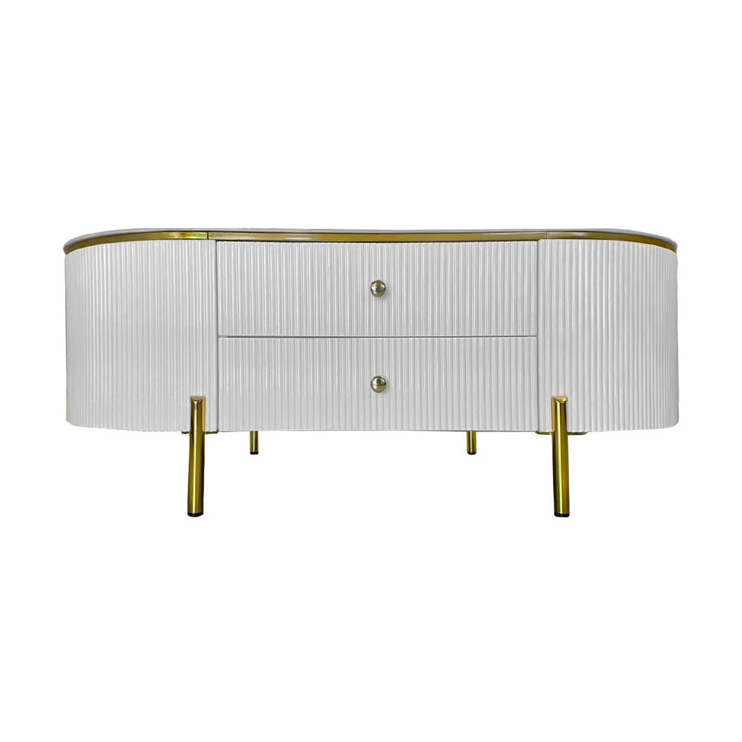 Marble Coffee TableWhite Gold Shop Today. Get it Tomorrow