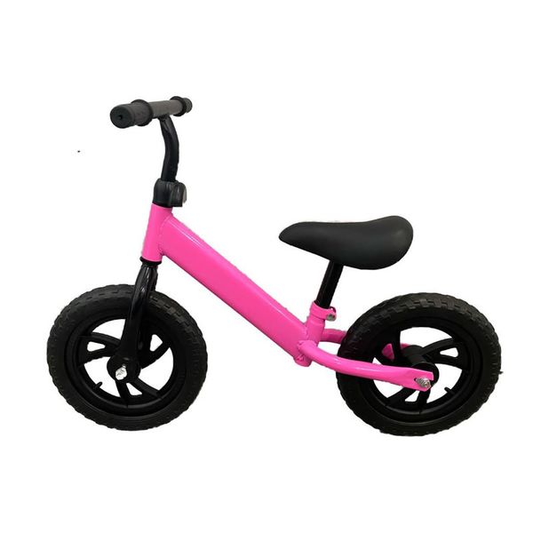 Kids Balance No-Flat Tire Bike - Pink