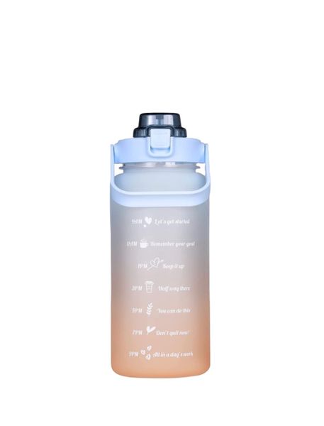 2L Motivational Time Marker Water Bottle