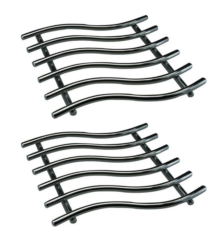 2 x Chrome Trivets 20cm Shop Today. Get it Tomorrow!