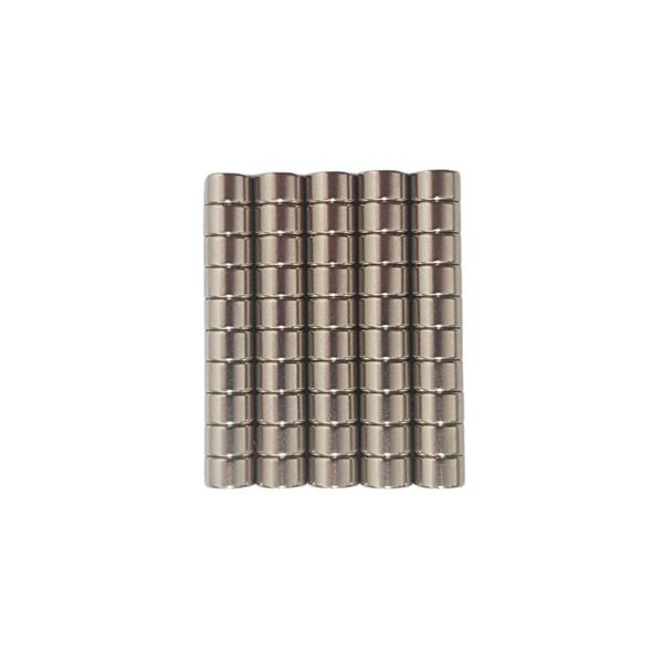 5x3mm N38 Ni Neodymium Discs Magnets