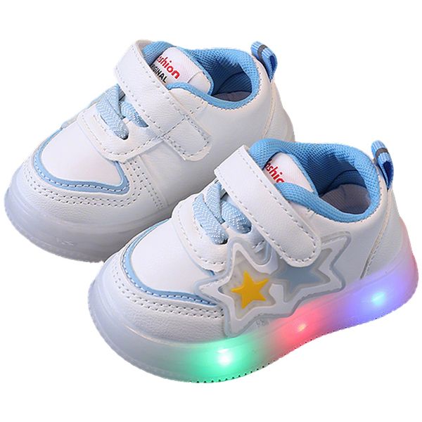 Kids LED Shoes Girl &amp; Boy Light Up Sneakers Toddler Baby Casual Sport Shoes