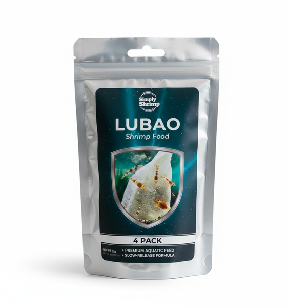 Simply Shrimp LUBAO Premium Slow-Release Aquatic Feed for Dwarf Shrimp