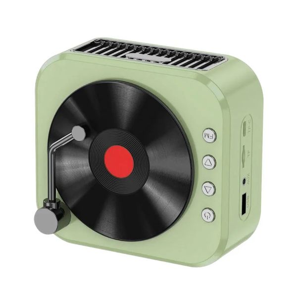 Mini Vintage Record Player Speaker