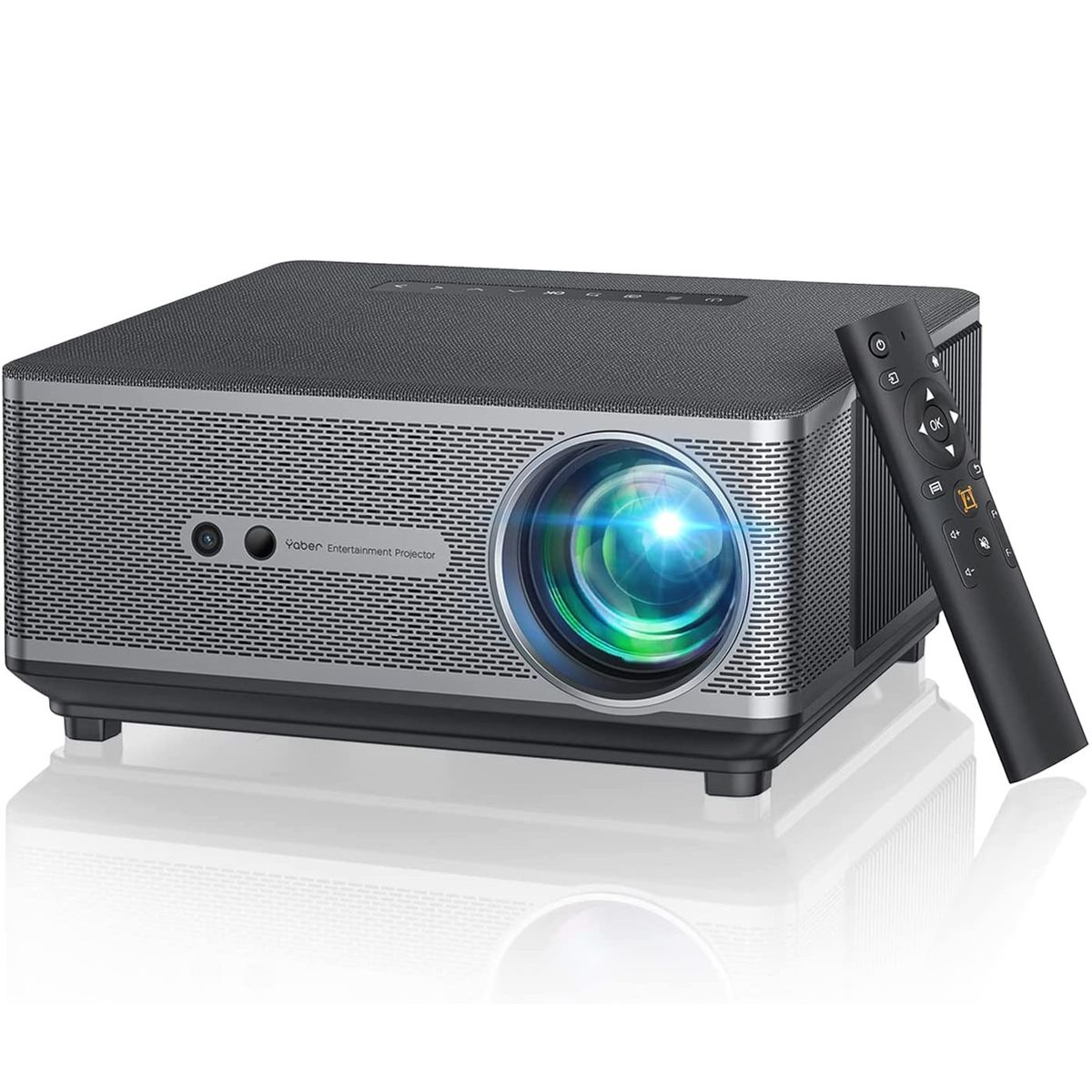 Yaber K1 650 ANSI Wi-Fi 6 Bluetooth 5.0 Native 1080P 4K Supported Projector