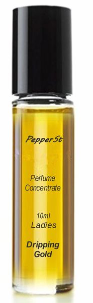 PepperSt Perfume Concentrate - Dripping Gold - For Her - 10ml