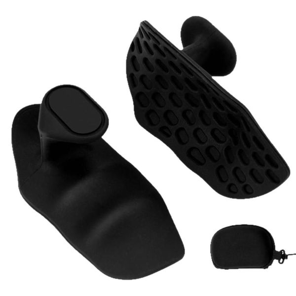 Anti-Slip Workout Grips - Ergonomic Rubber Hand Protector Gloves