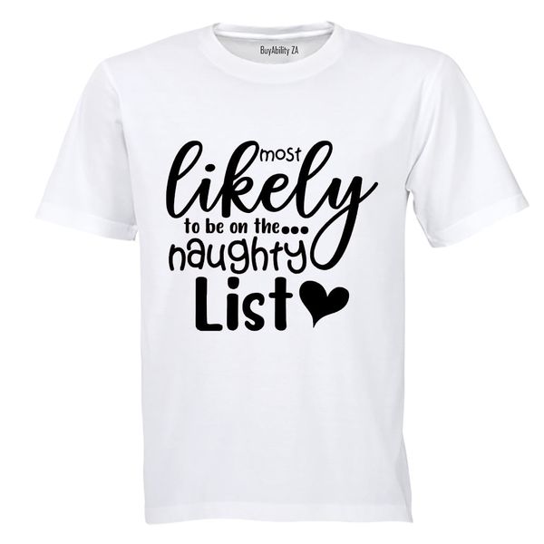 Most Likely - Christmas - Adults - T-Shirt