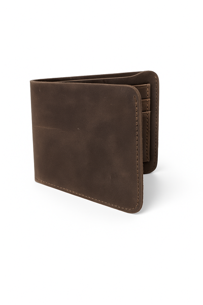 Men's Crazy Horse Leather Wallet - Retro European &amp; American Style