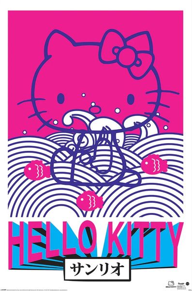 Hello Kitty (Tokyo Rebel) Poster