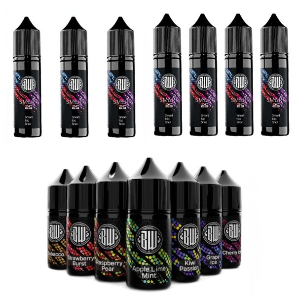 Bewolk MMF Smart 30ml Juice 25MG - BW 7 Flavour Combo Pack
