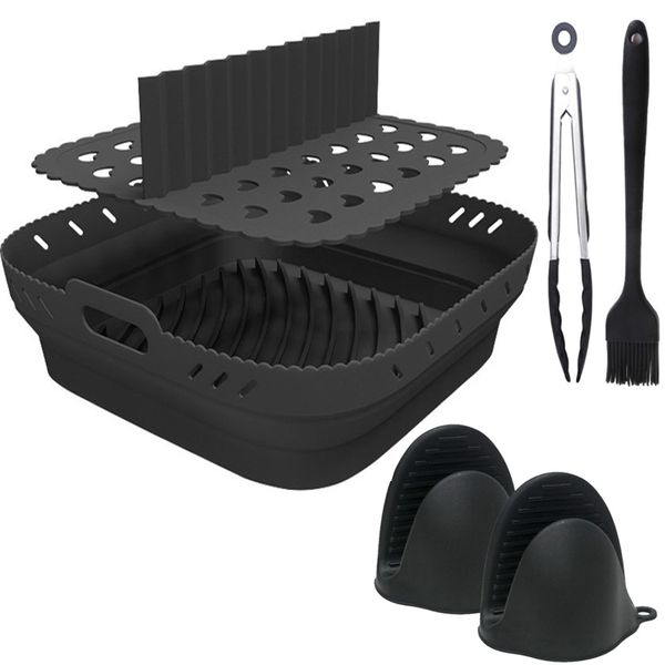 Air Fryer Accessories Silicone Baking Trays, Air Fryer Accessories Trays