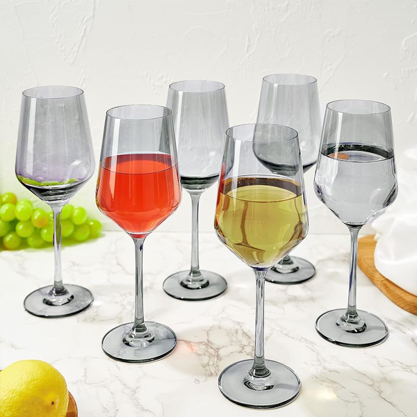 Champagne/Wine Glass (Pack of 6) - Grey