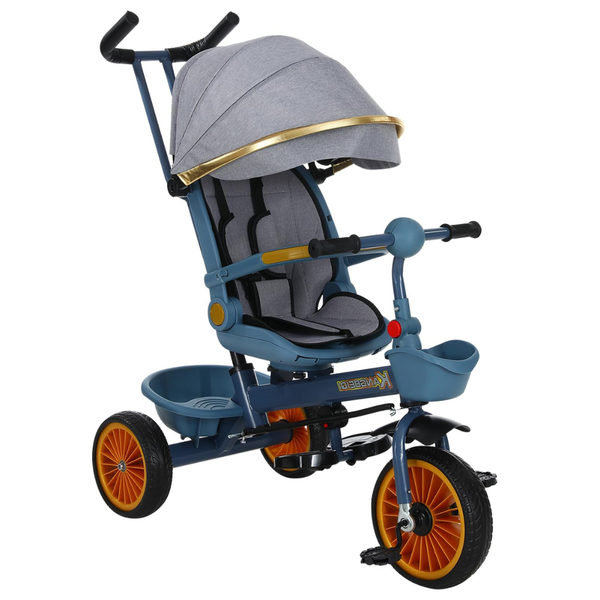 Kangbeiqi 4-in-1 Convertible Baby Tricycle Stroller