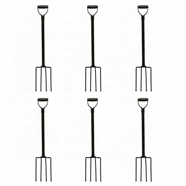 6-Pack Heavy Duty Garden Fork AY007-003