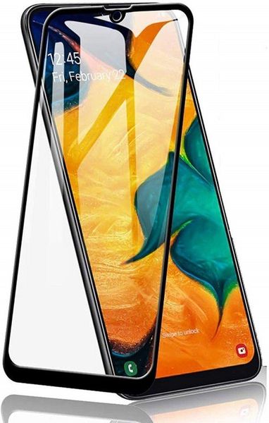 Full Curved Tempered Glass for Samsung Galaxy A70- BLACK
