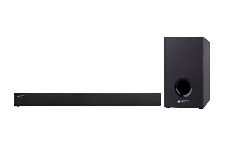 NESTY 2.1 CH SoundBar with Subwoofers