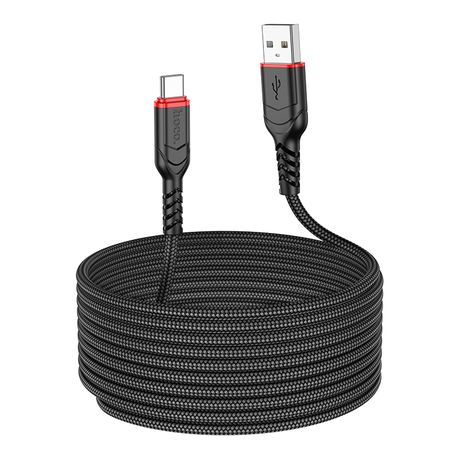 usb types c cable Fast Charging Cable 3A-USB To types c Cable 3M-hoco.X59 Image