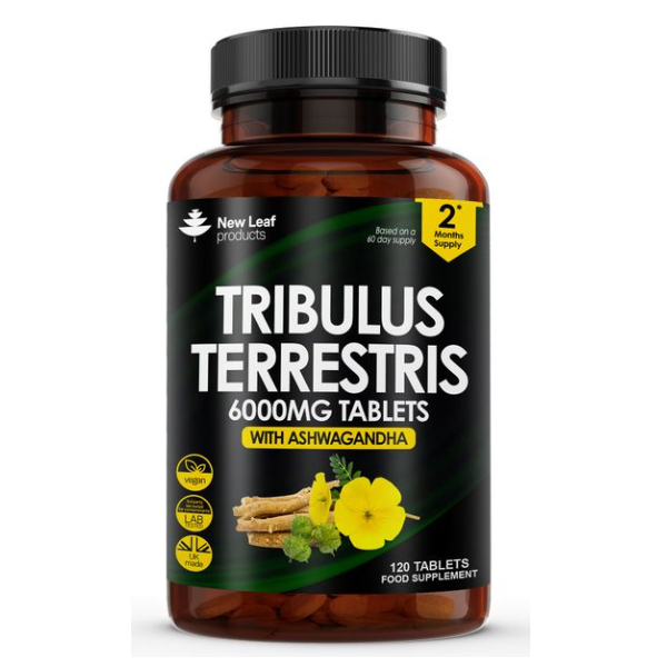 Tribulus Terrestris Tablets with Ashwagandha 2Months-Performance &amp; Vitality
