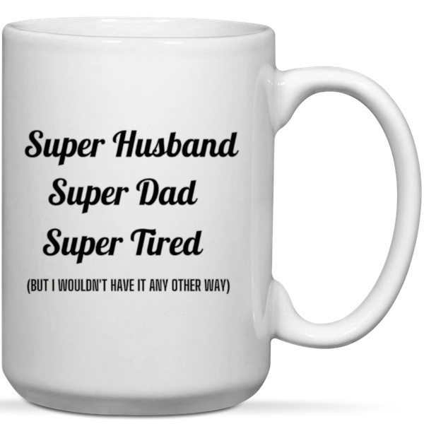 Super Husband Super Dad Birthday Father's Day Christmas Gift Mug