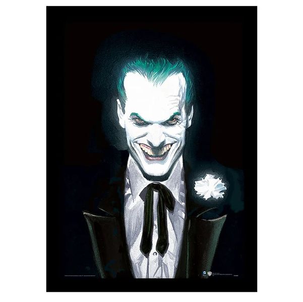 DC Comics (Joker Suited) Framed Collector Print 40cm x 30cm