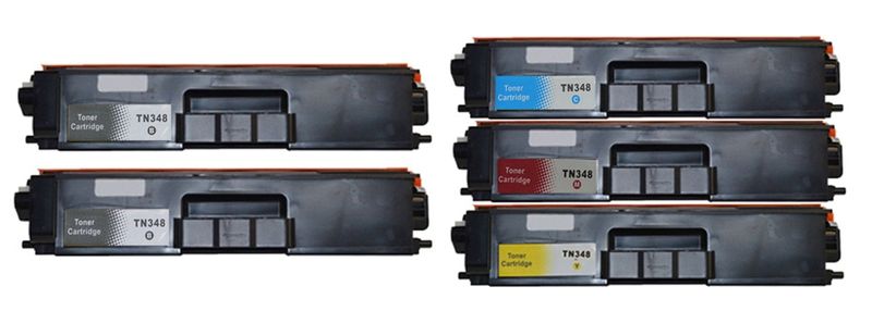 Brother TN348 / 348 Multipack + Extra Black - Compatible