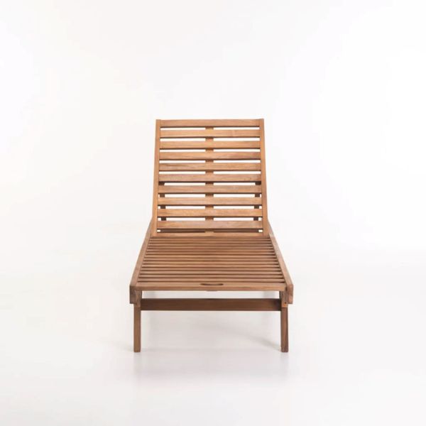Curly Care - Solaris Teak Sun Lounger