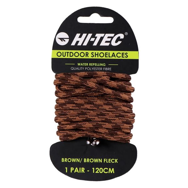 Hi-Tec 120cm Laces Brown/Brown Fleck