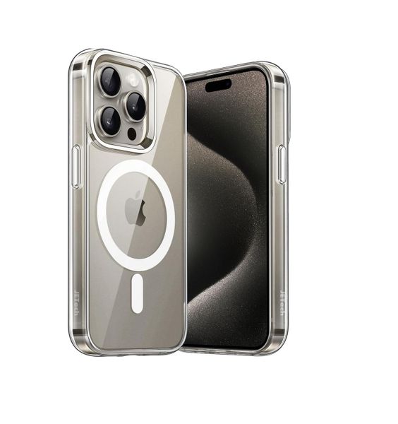 Transparent Wireless Magsafe Magnetic Cover Compatible with iPhone 16 Pro Max