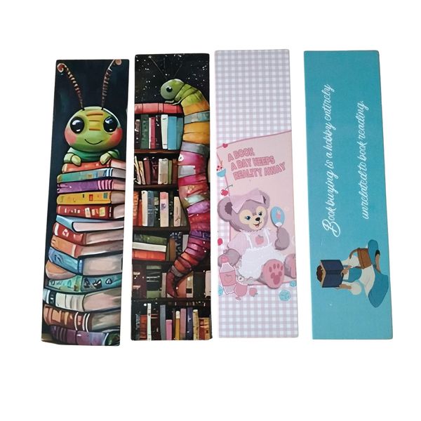 Bookmarks Cute Bugs Books Reading