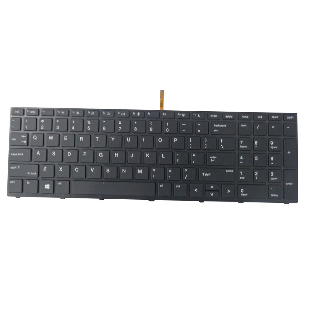 Replacement keyboard with frame for HP ProBook 450 G5 455 G5 470 G5