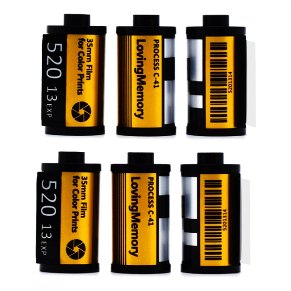 6Pcs Sublimation Film Roll Keychain Customized Keychain with Picture
