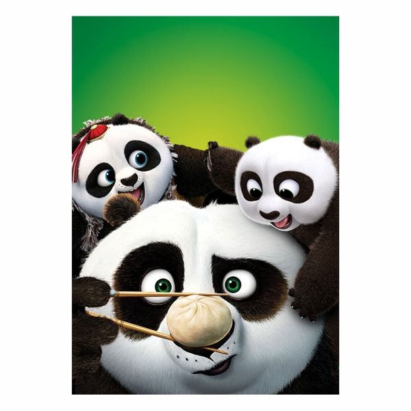 Kung Fu Panda 3 Green - A1 Poster