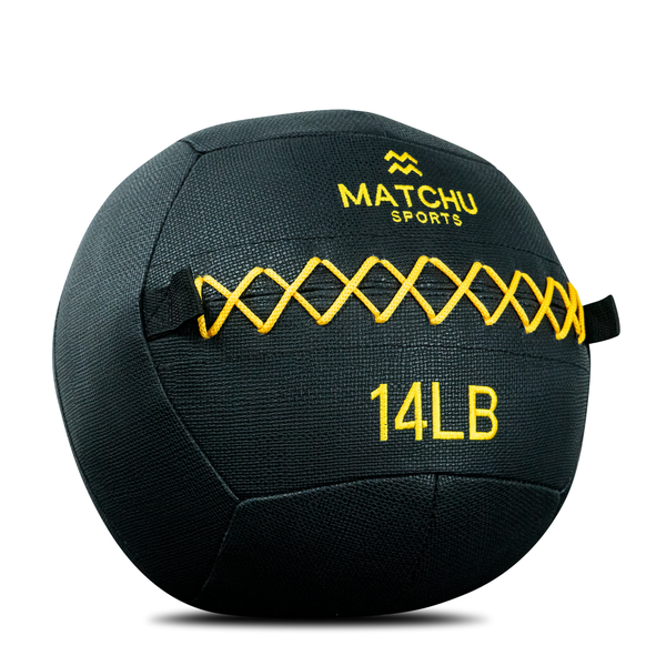 Wall Ball 14lb / 6kg - Non-Bounce - Weighted Ball - Medicine Ball Exercises