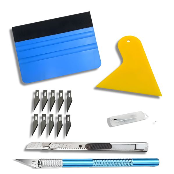 Professional Vinyl Wrapping &amp; Window Tinting ToolKit 14 Pieces