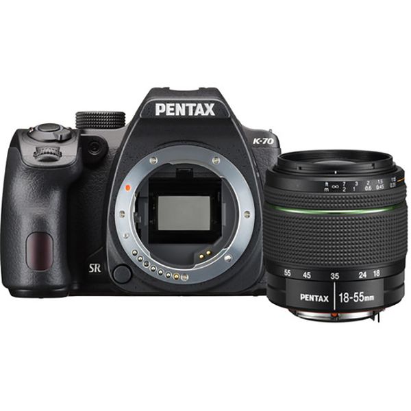 Pentax K-70 with 18-55WR Lens