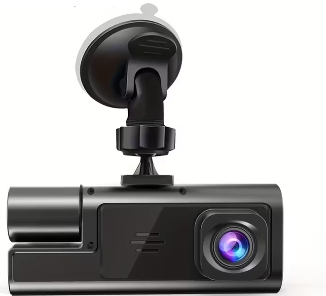 ZKCAMSPY Front &amp; Rear Dash Camera- High Definition 1080P Vehicle DVR
